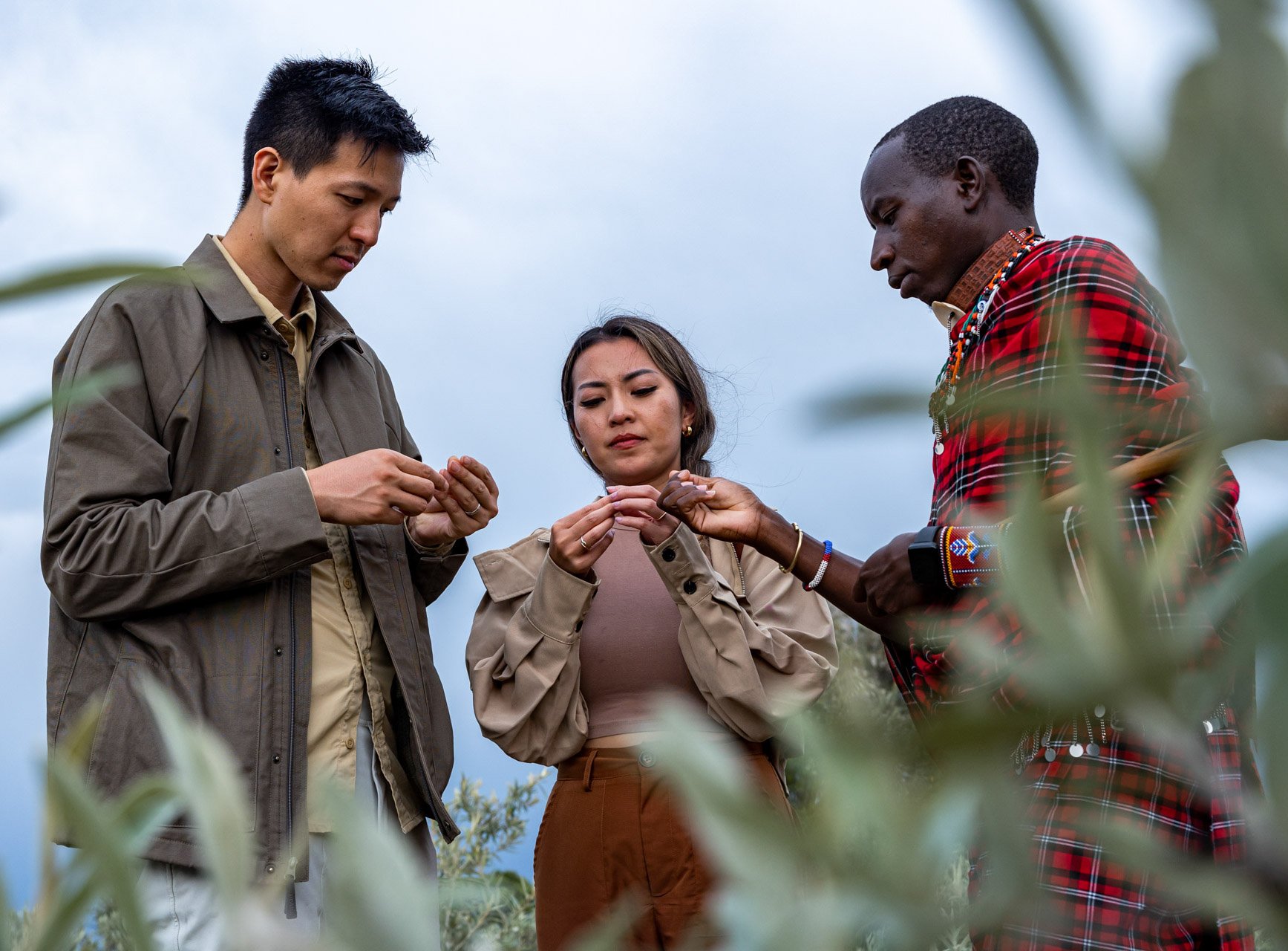 A walking safari is just one of the activities you might do — so think light jackets