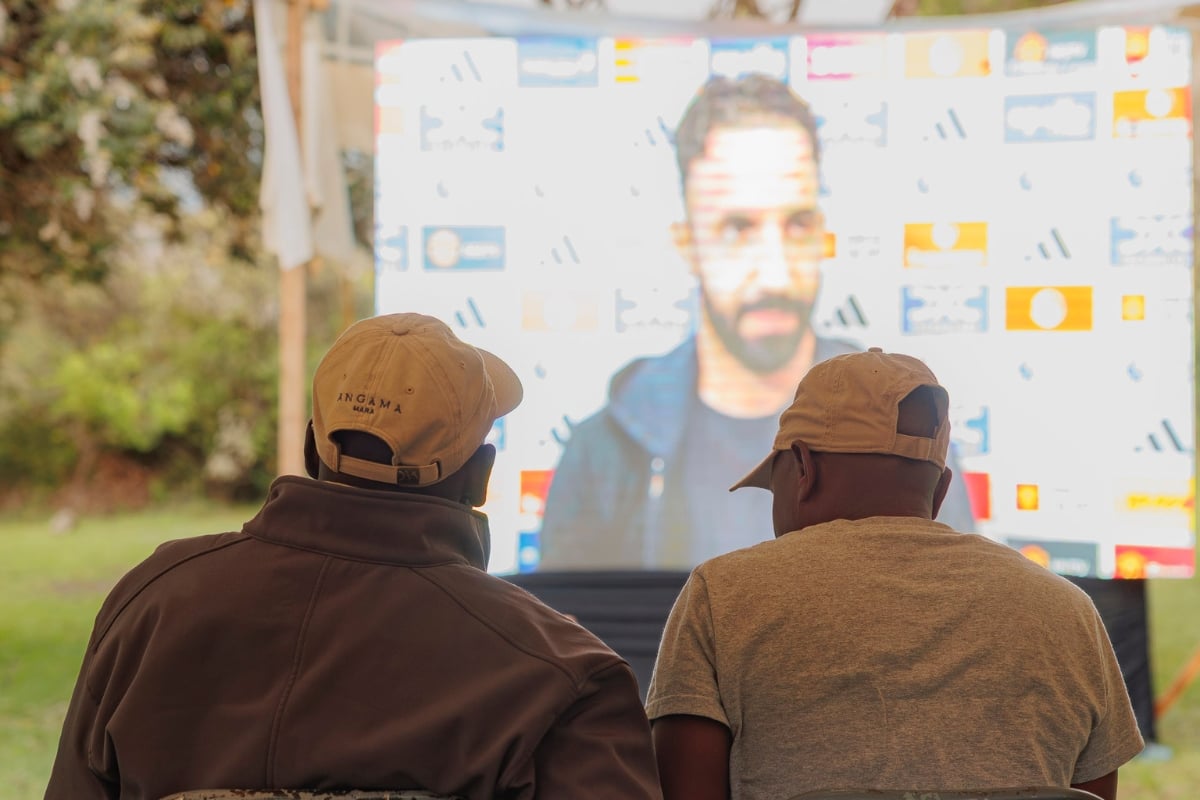 Die hard fans were quick to snatch front row seats