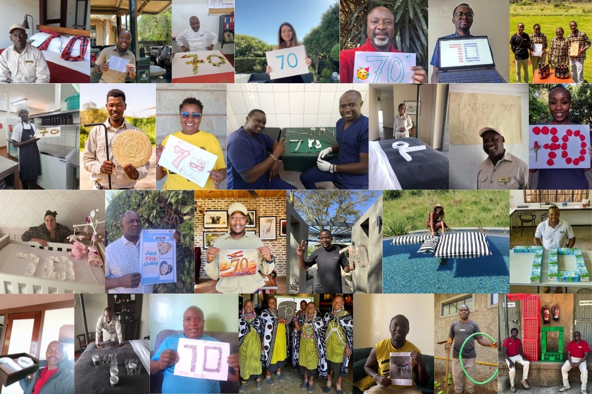 At Angama we celebrate it all, together