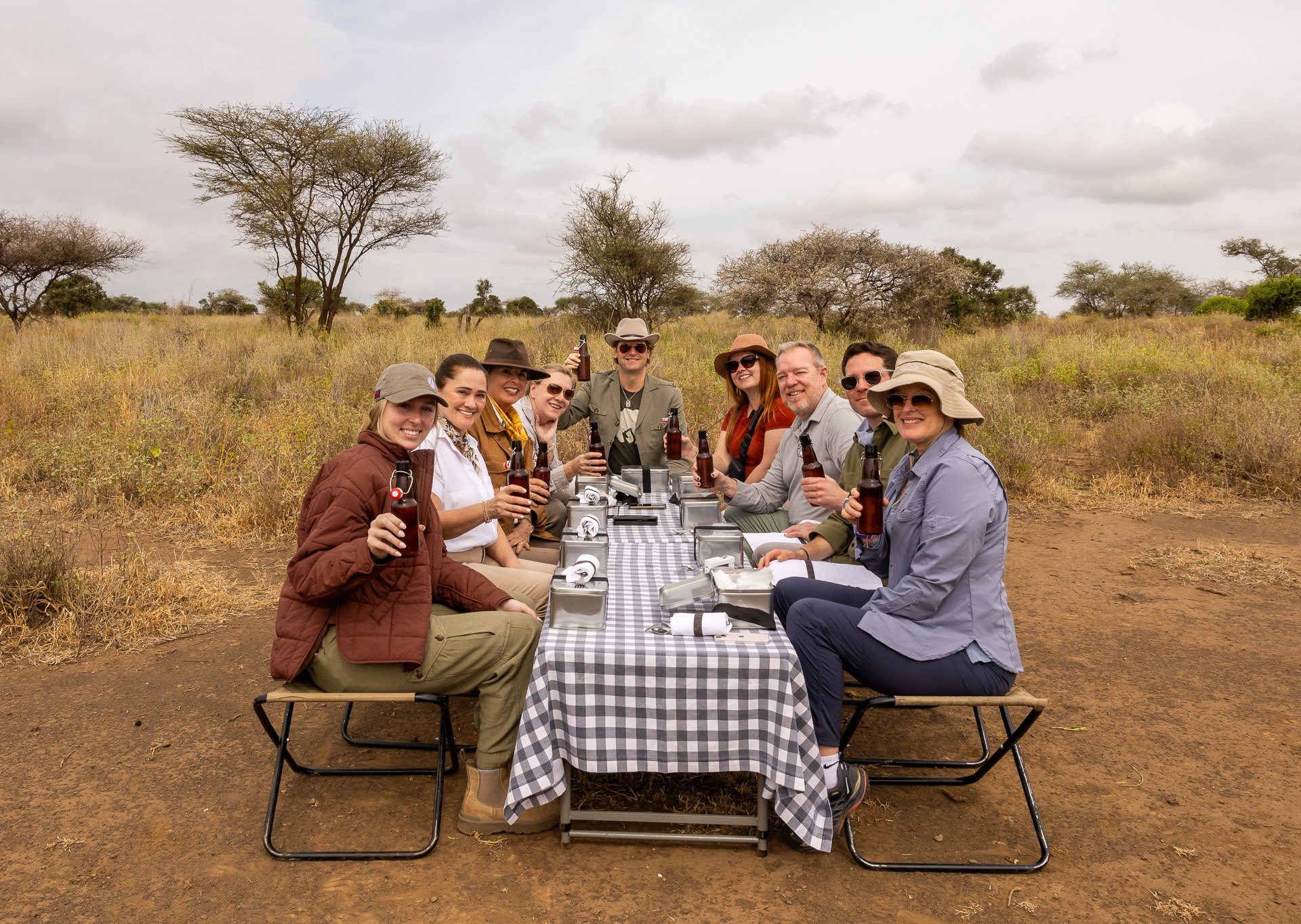 Picnics in Amboseli...