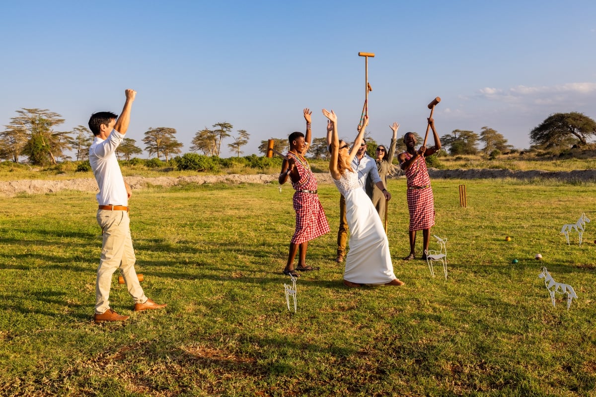 Cricket, croquet, soccer or even Maasai archery...