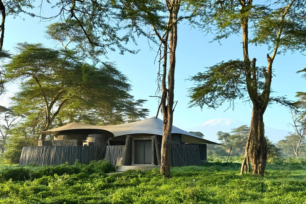 Guest Suites inspired by the formation of Mount Kilimanjaro