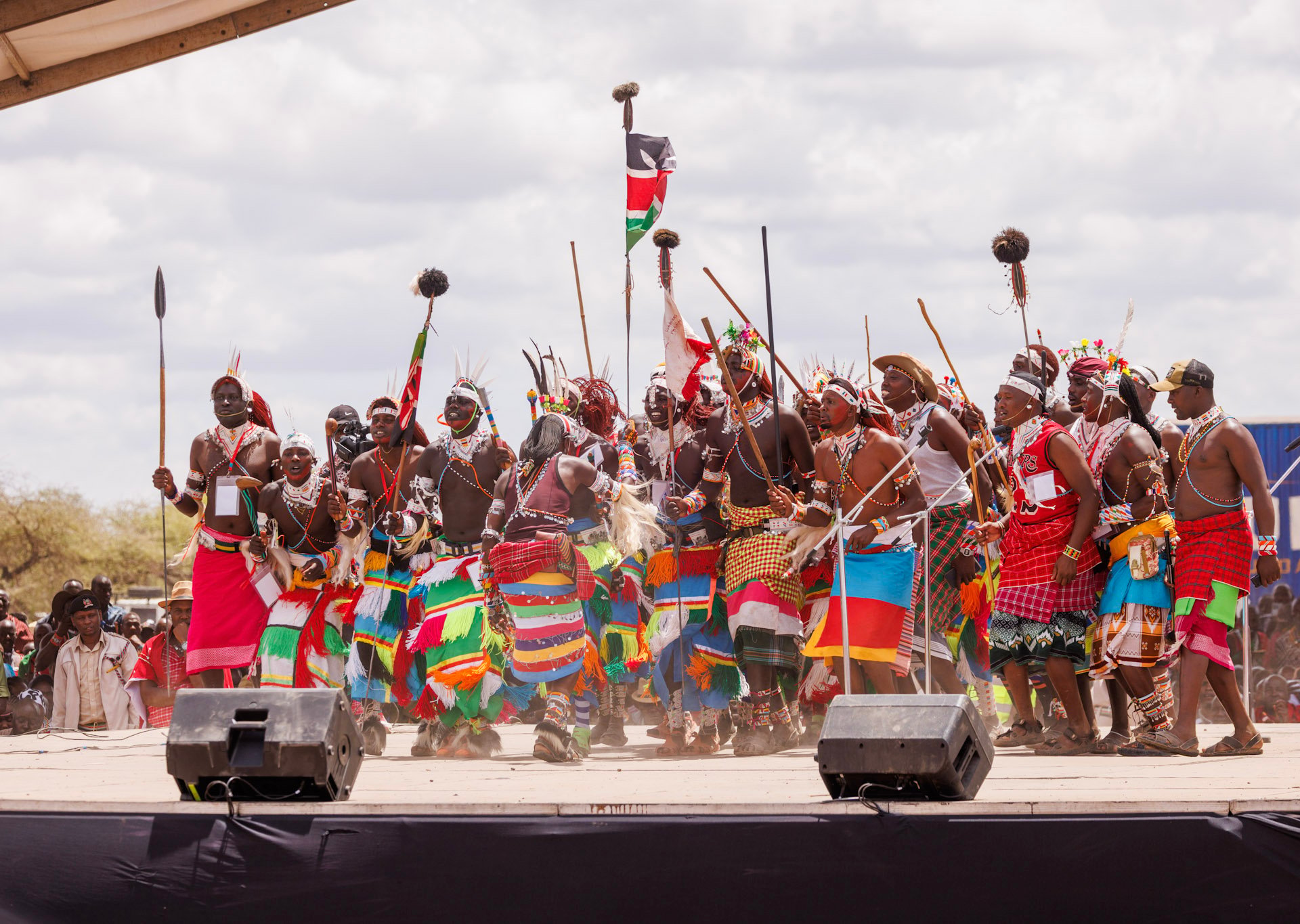 Above: The Nilotic people of East Africa