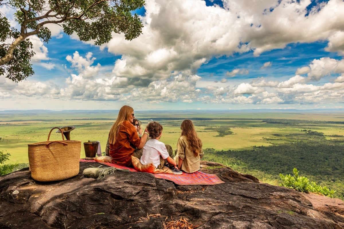 Scenes from Out of Africa were filmed on the ridge where Angama Mara now stands