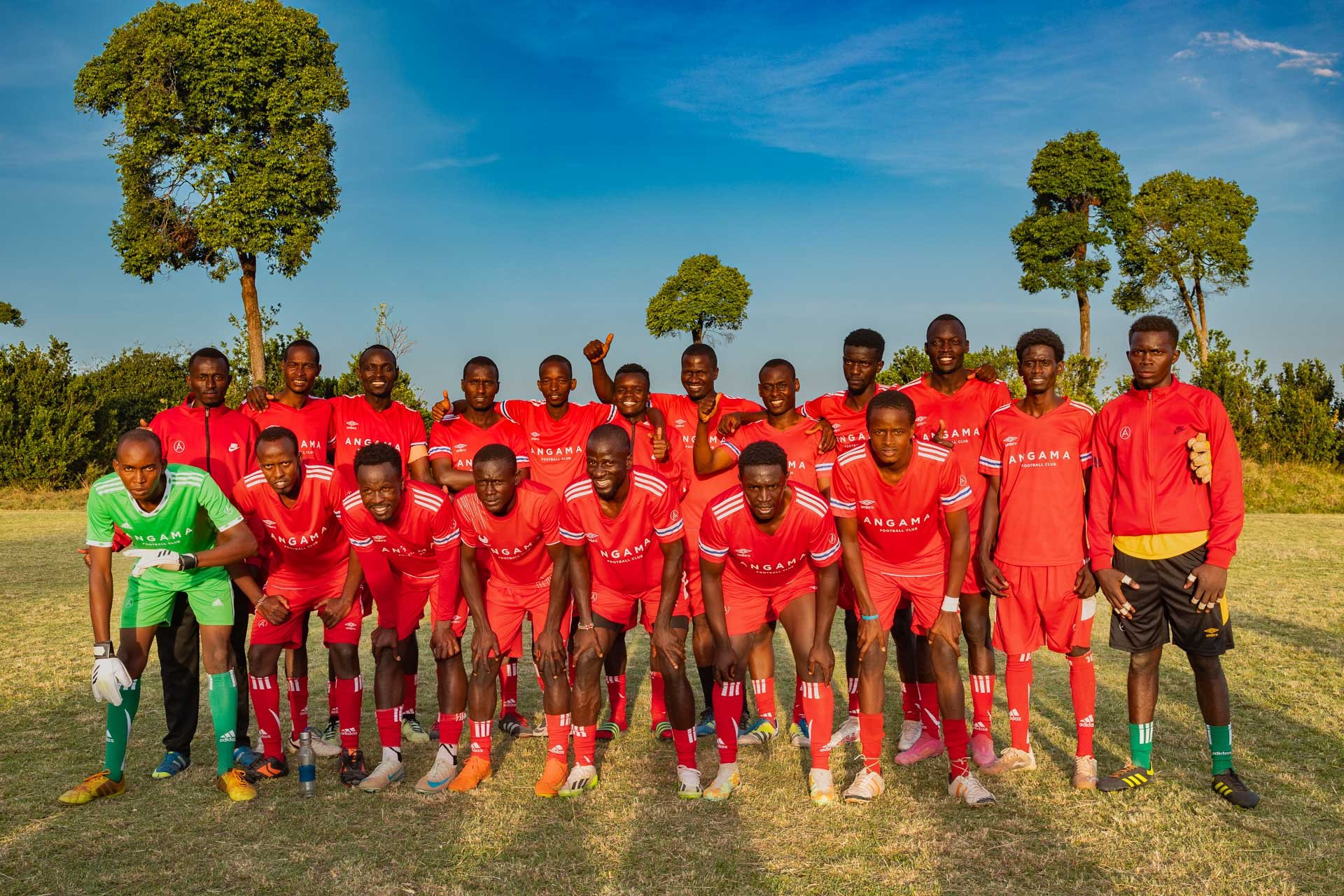 Above: Meet the Angama Mara Football Club