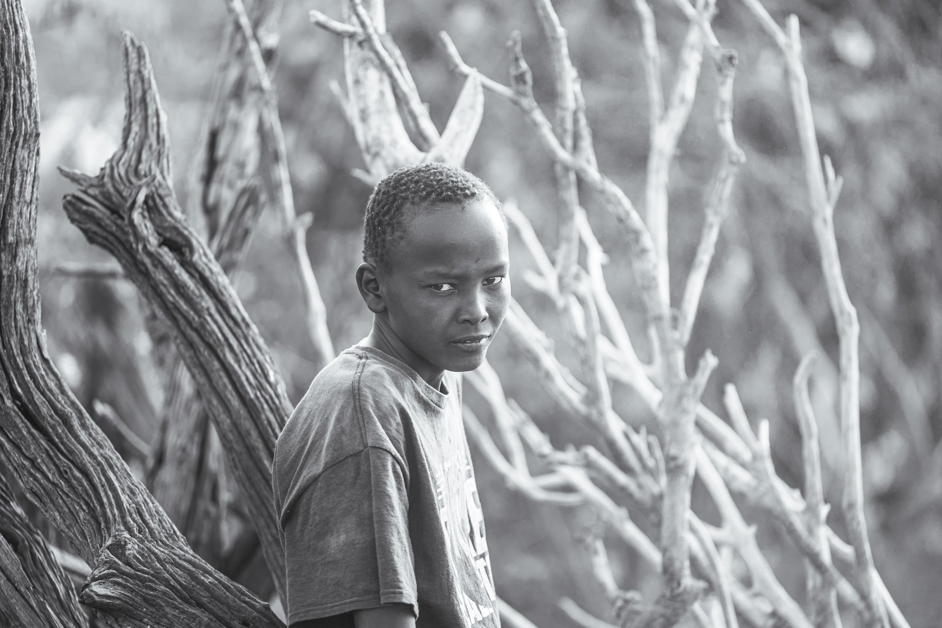 A boy, aged 9 or 10, will already be an experienced herder