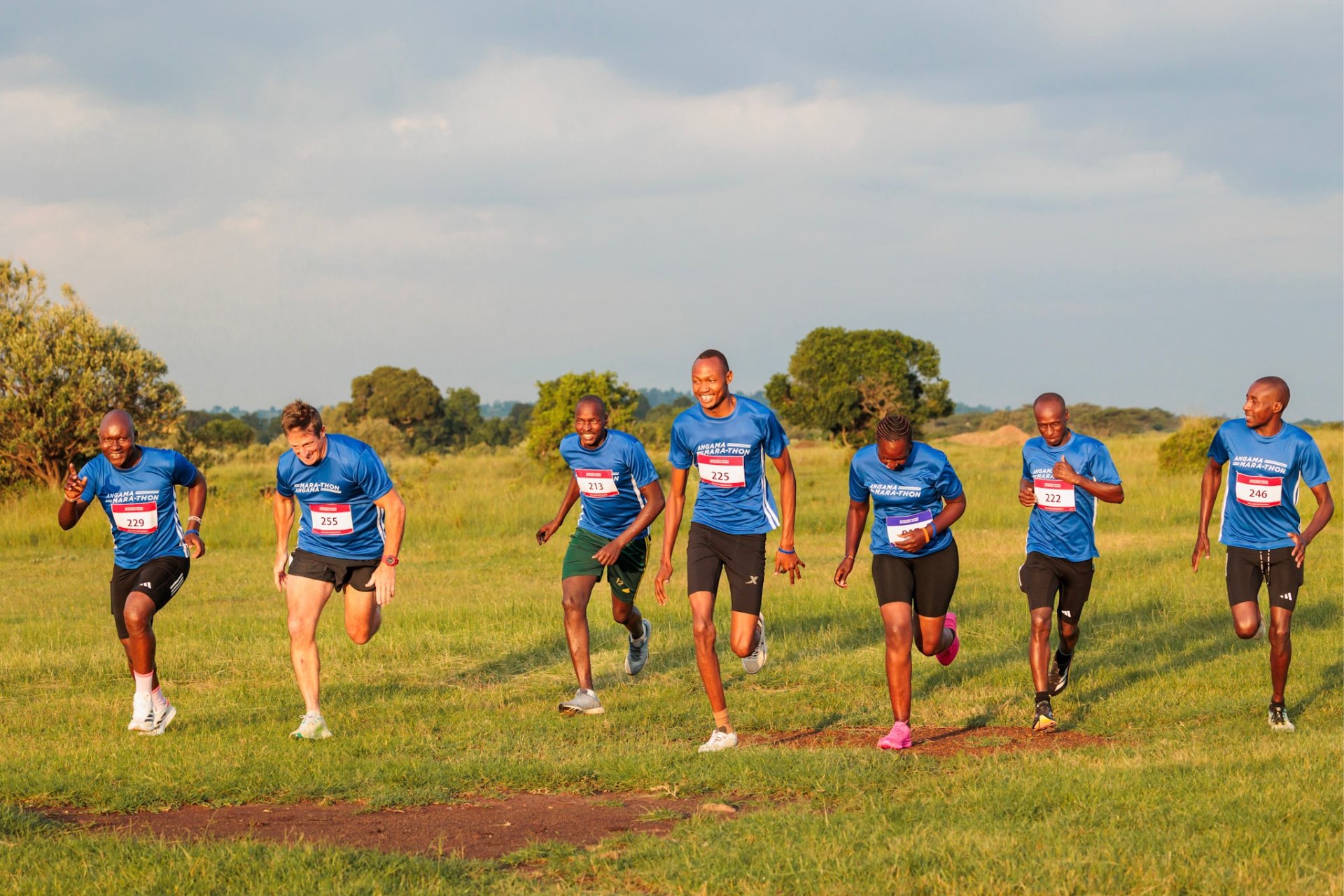 The Angama Running Club getting competitive