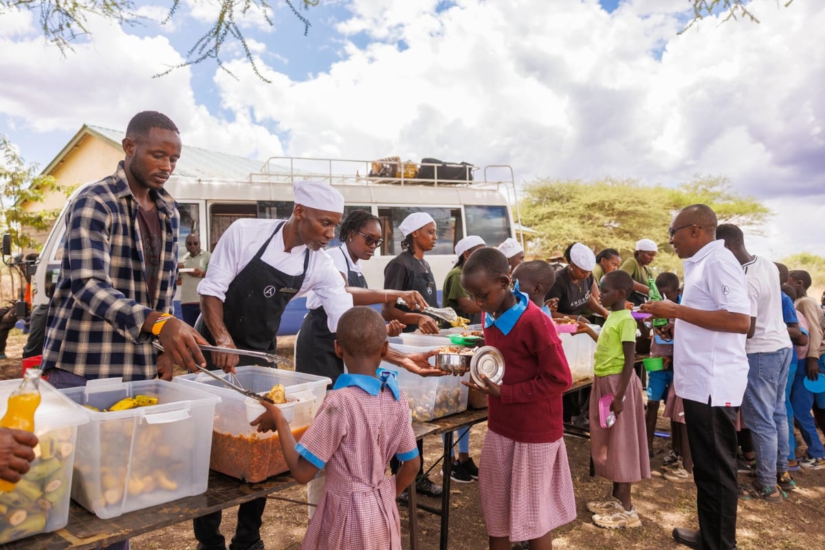 Through the Angama Foundation, the team champions projects that give back