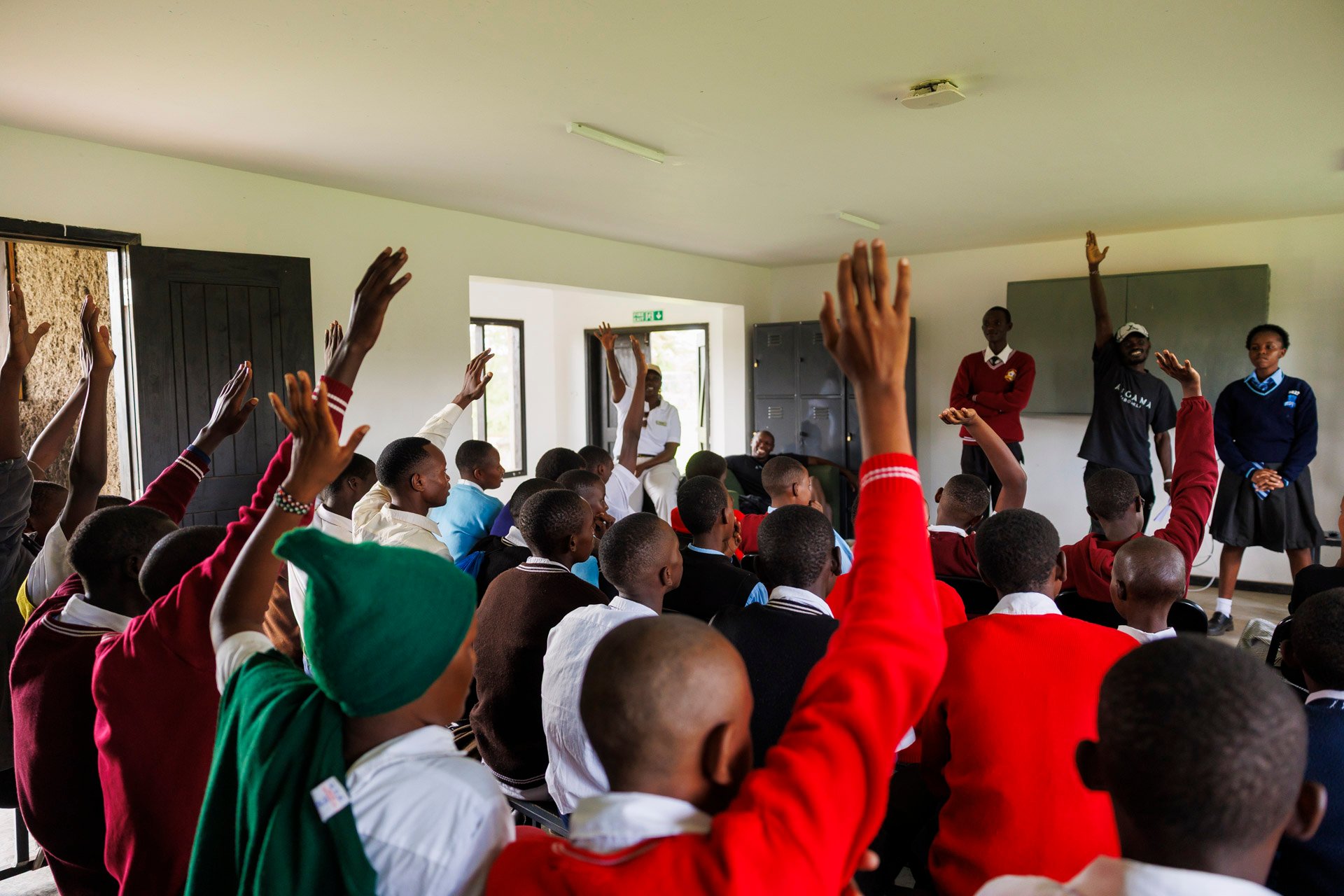 Above: Ready to be a leader?
