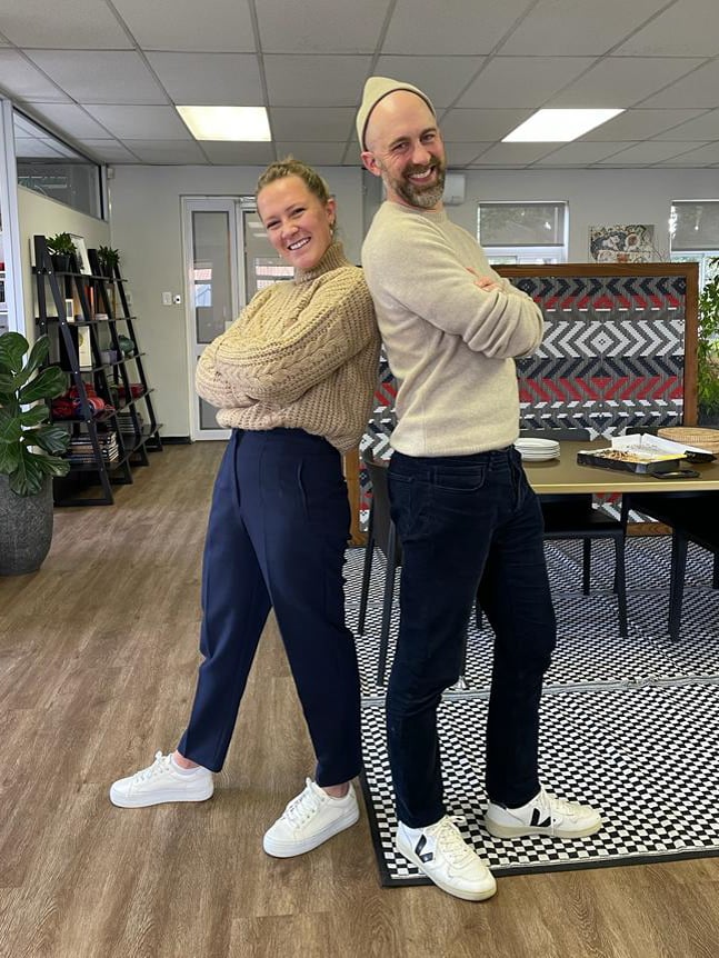 Flying in from Cape Town, Ryan manages to twin with Charlotte in Jozi