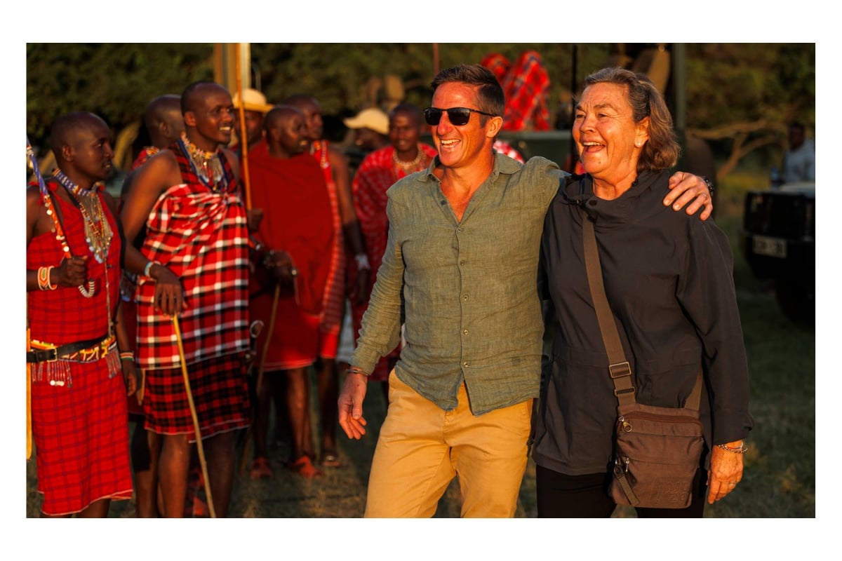 Above: The merging of Ten Years of Angama