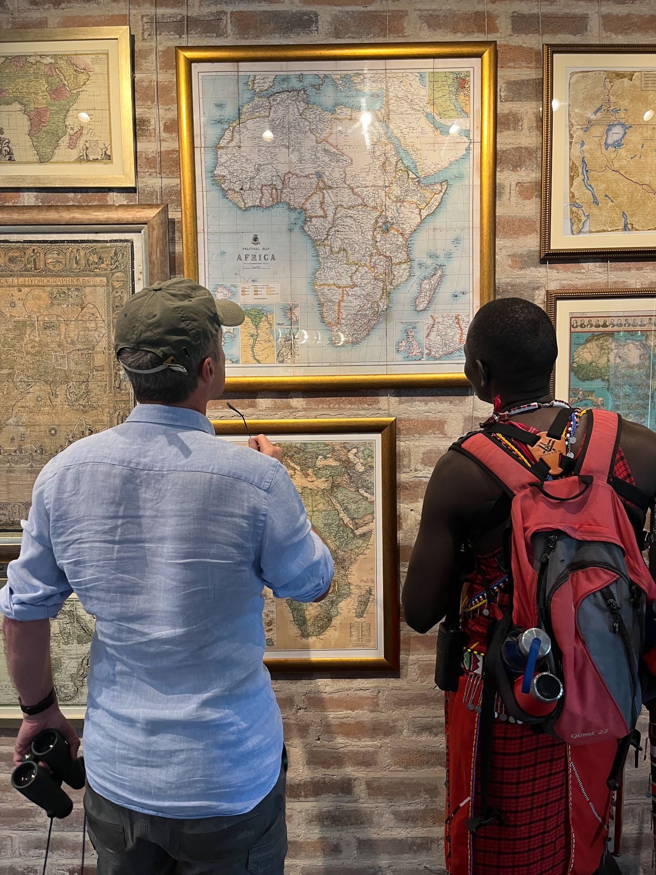 Maps tell the stories of where we've been 