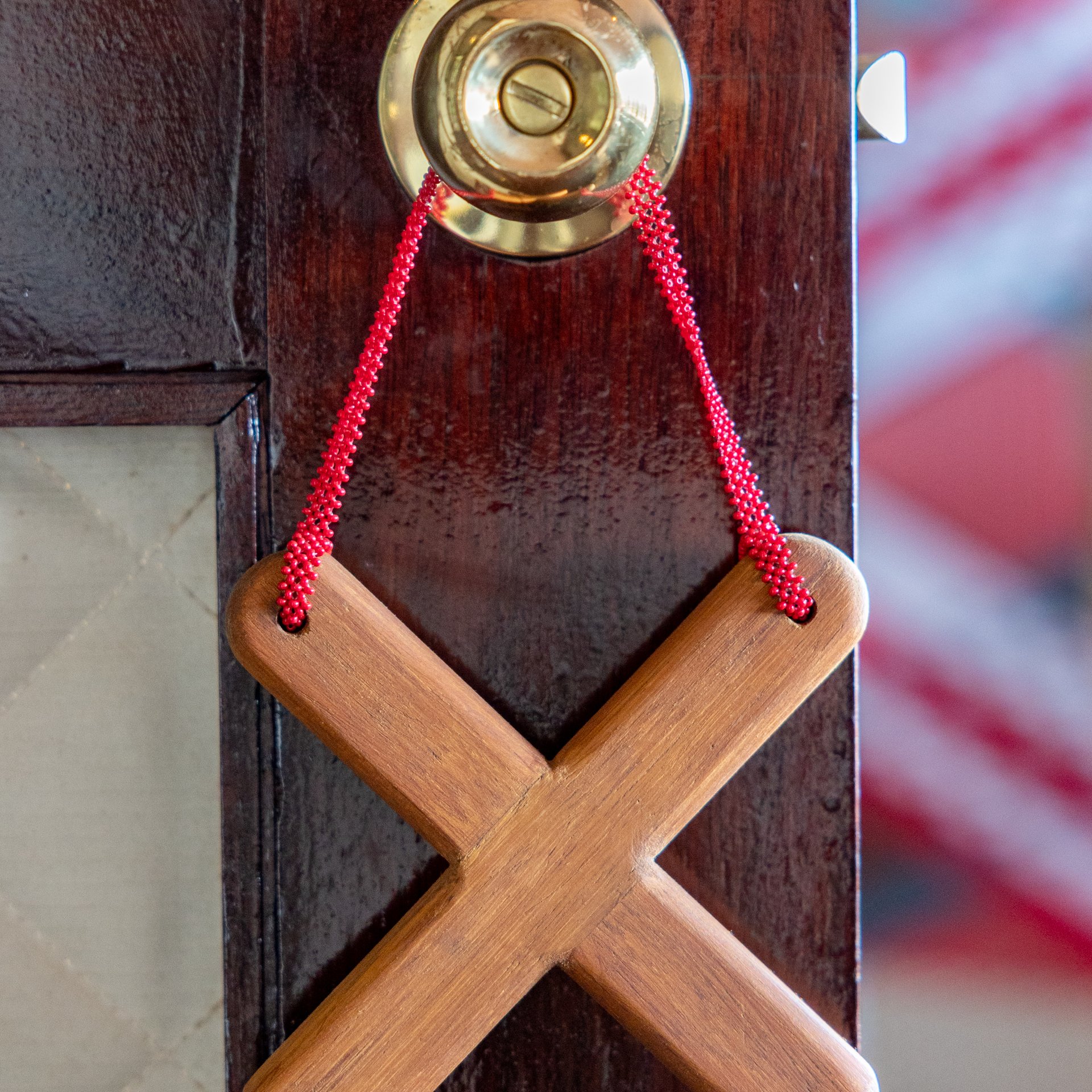 'Wood' you mind? The Mara's new 'Do Not Disturb' signs...