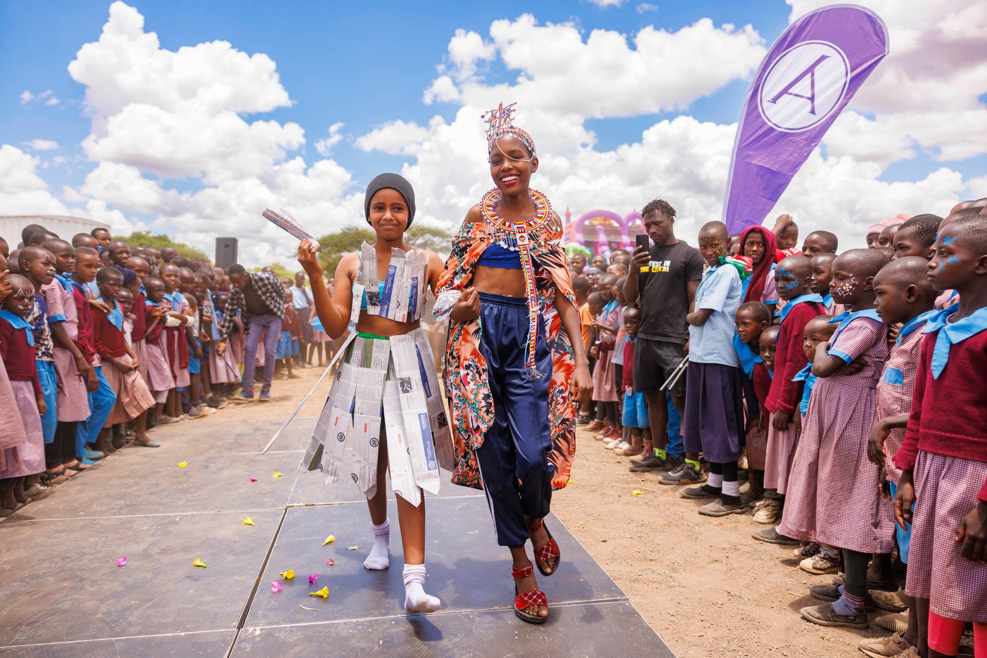 From scrap paper to showstopper — beads, boldness and big dreams