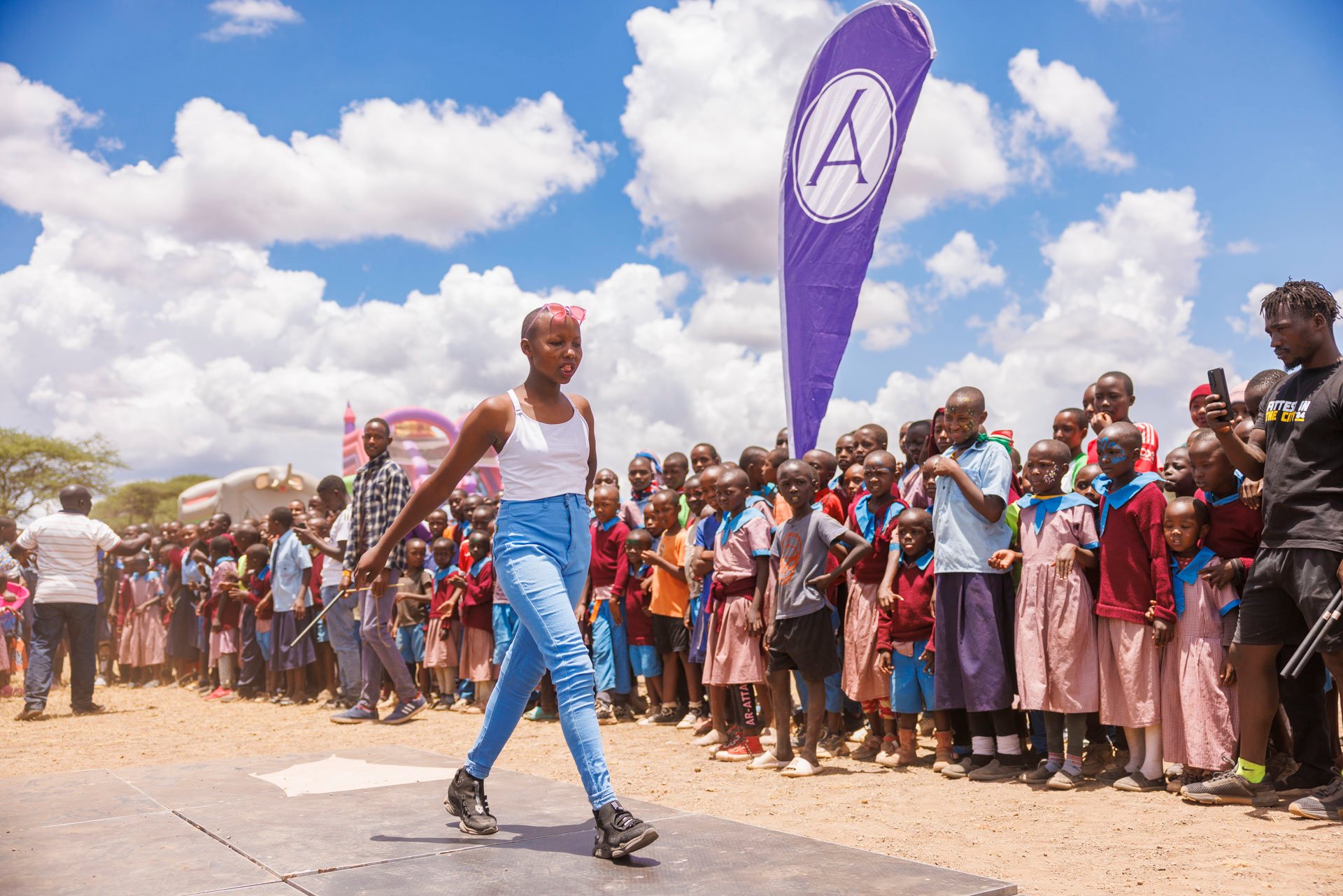 When young women believe in themselves, the whole world becomes their runway