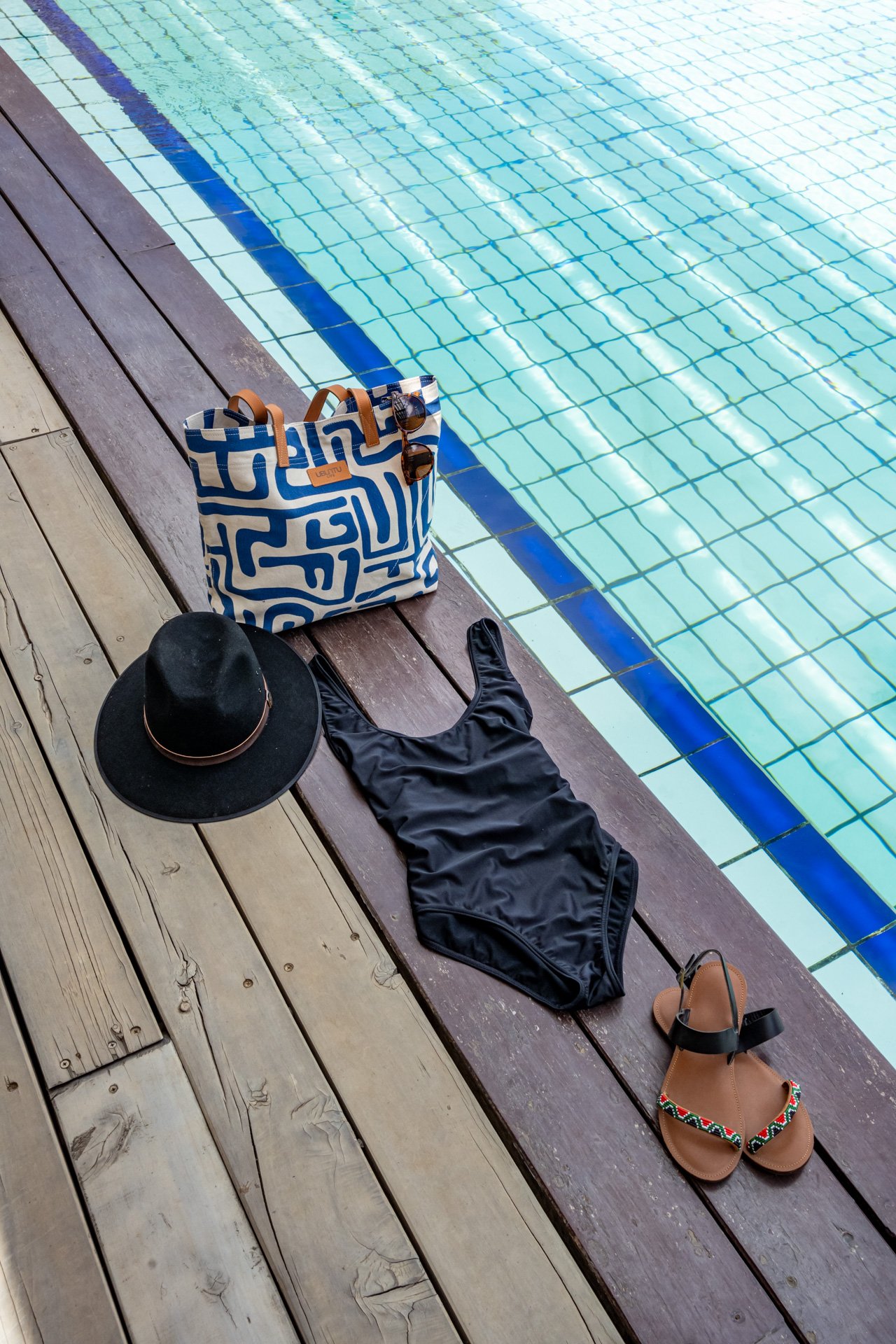 Black is the new black (especially when it comes to flattering swimwear)