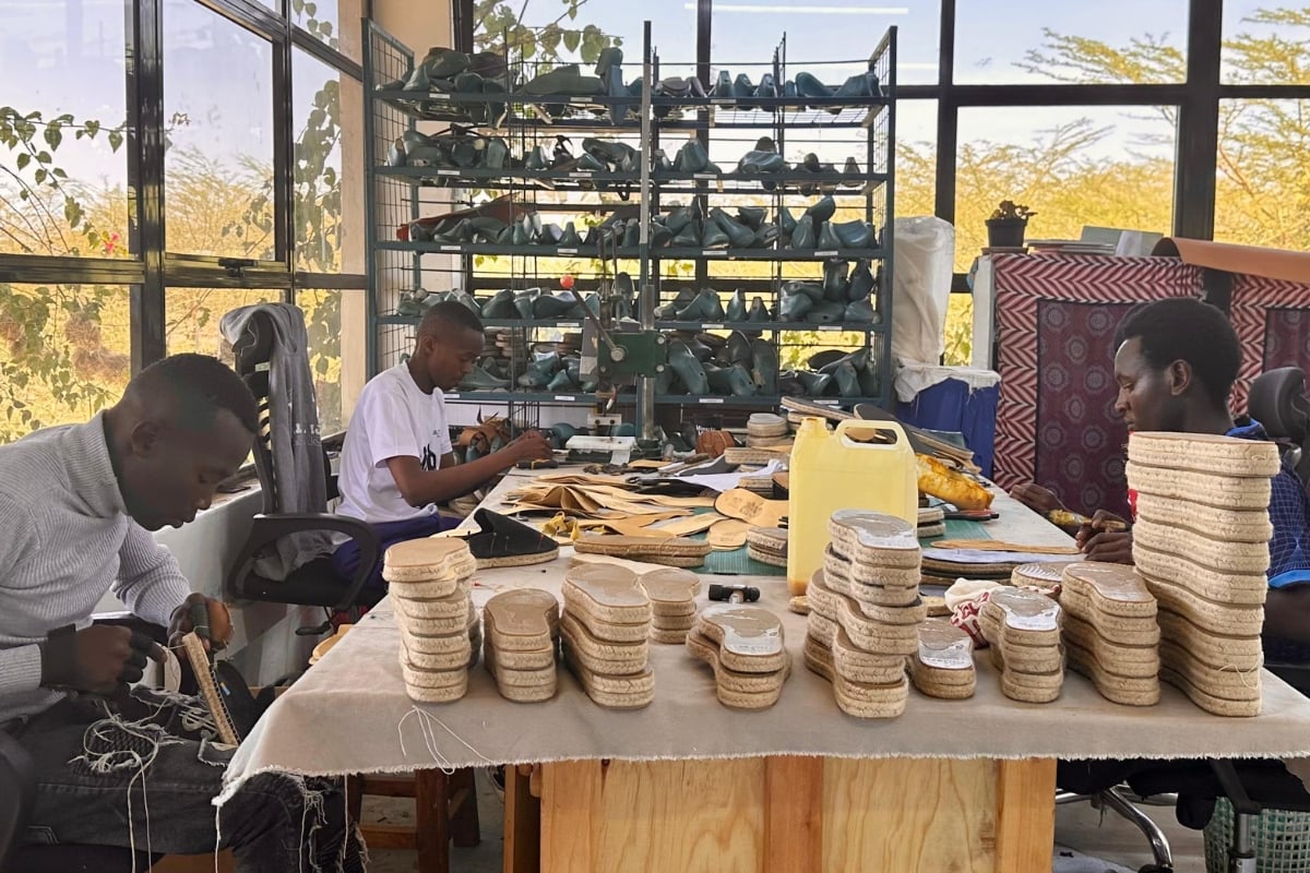 Where soles meet soul. Every pair starts here — crafted by hand, creating steady work and strong steps forward