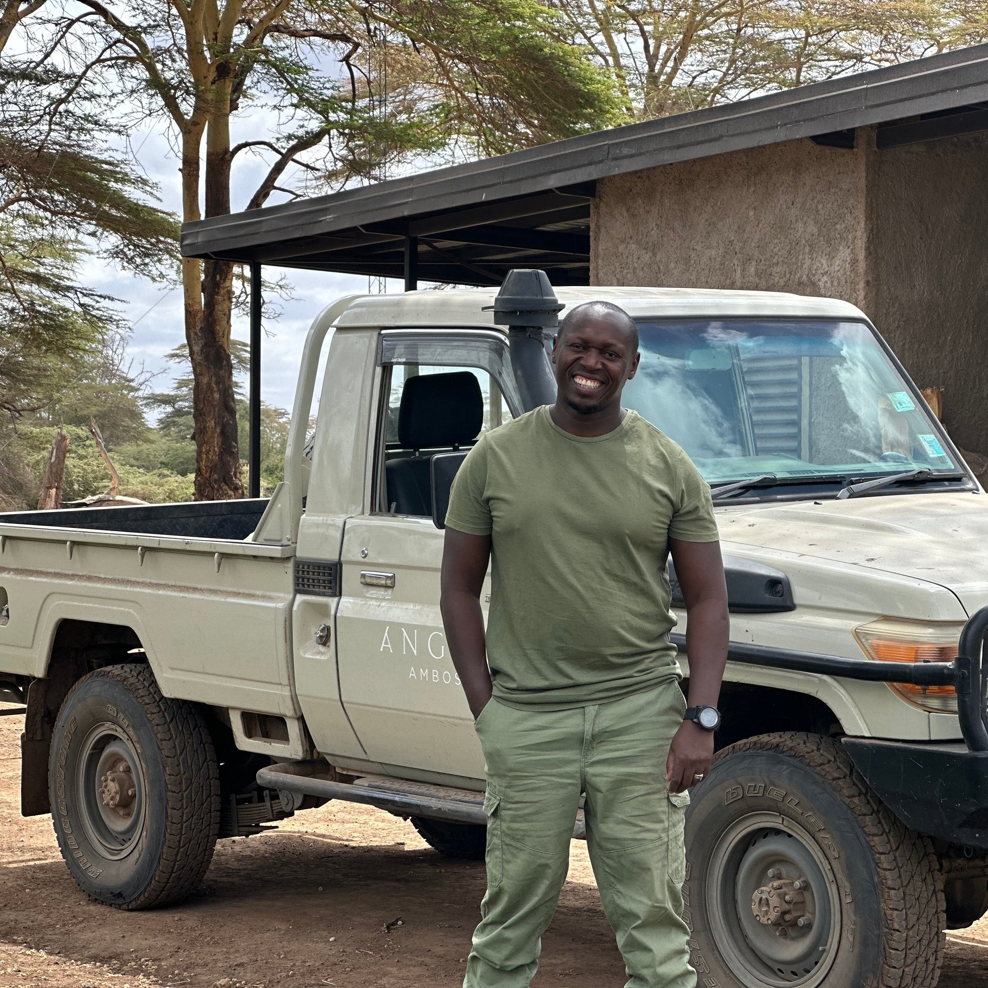 General Manager Collins, the glue to Amboseli