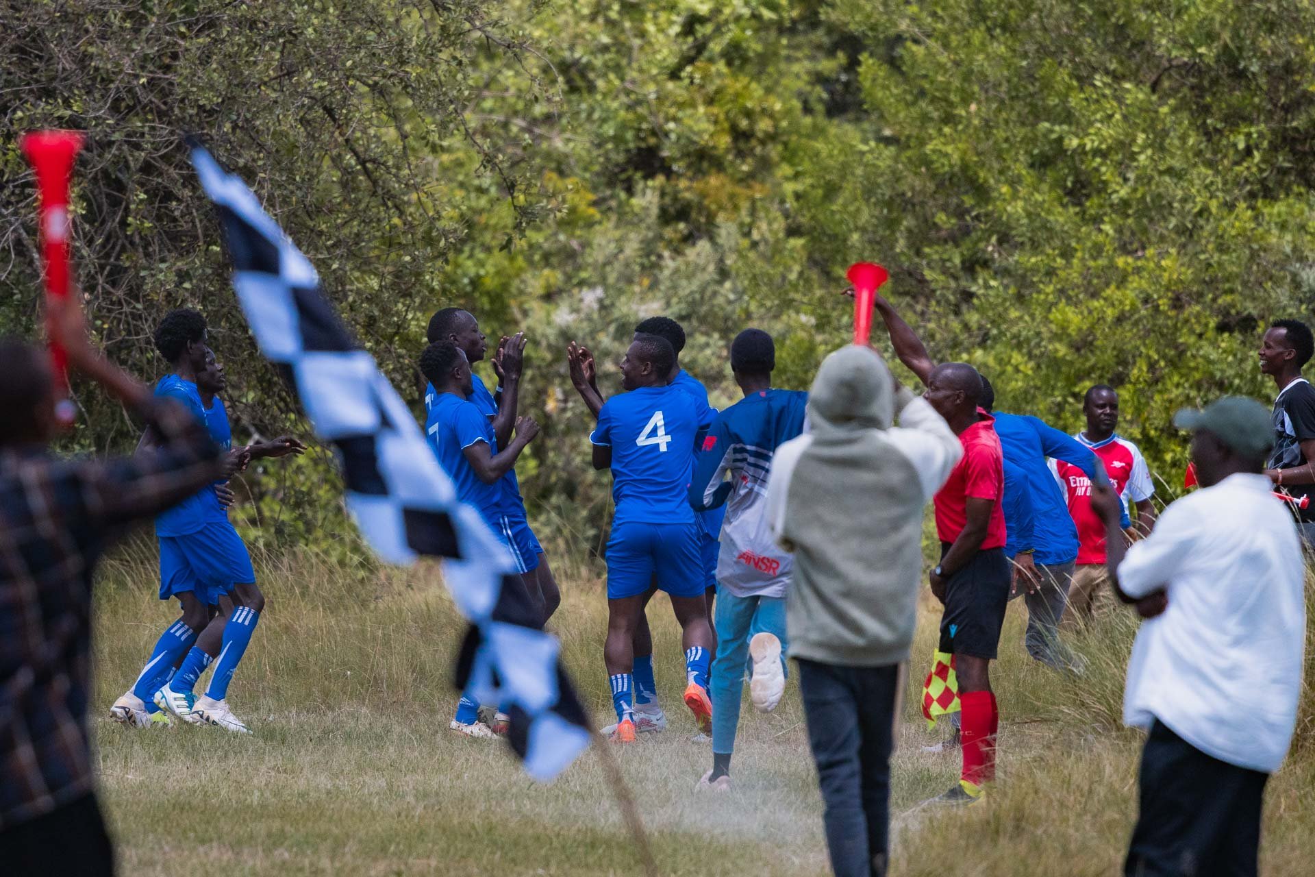 A victory that had fans running, jumping, and cheering all the way home