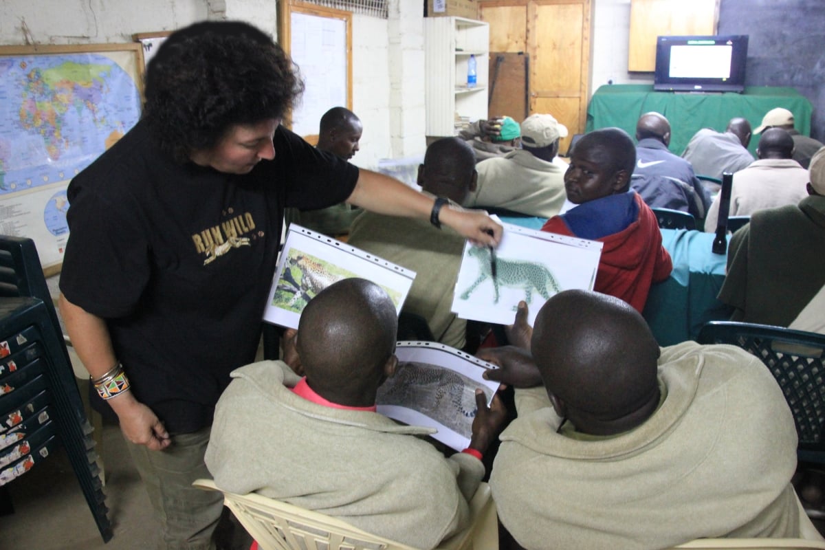The Mara-Meru Cheetah Project trains rangers in cheetah identification