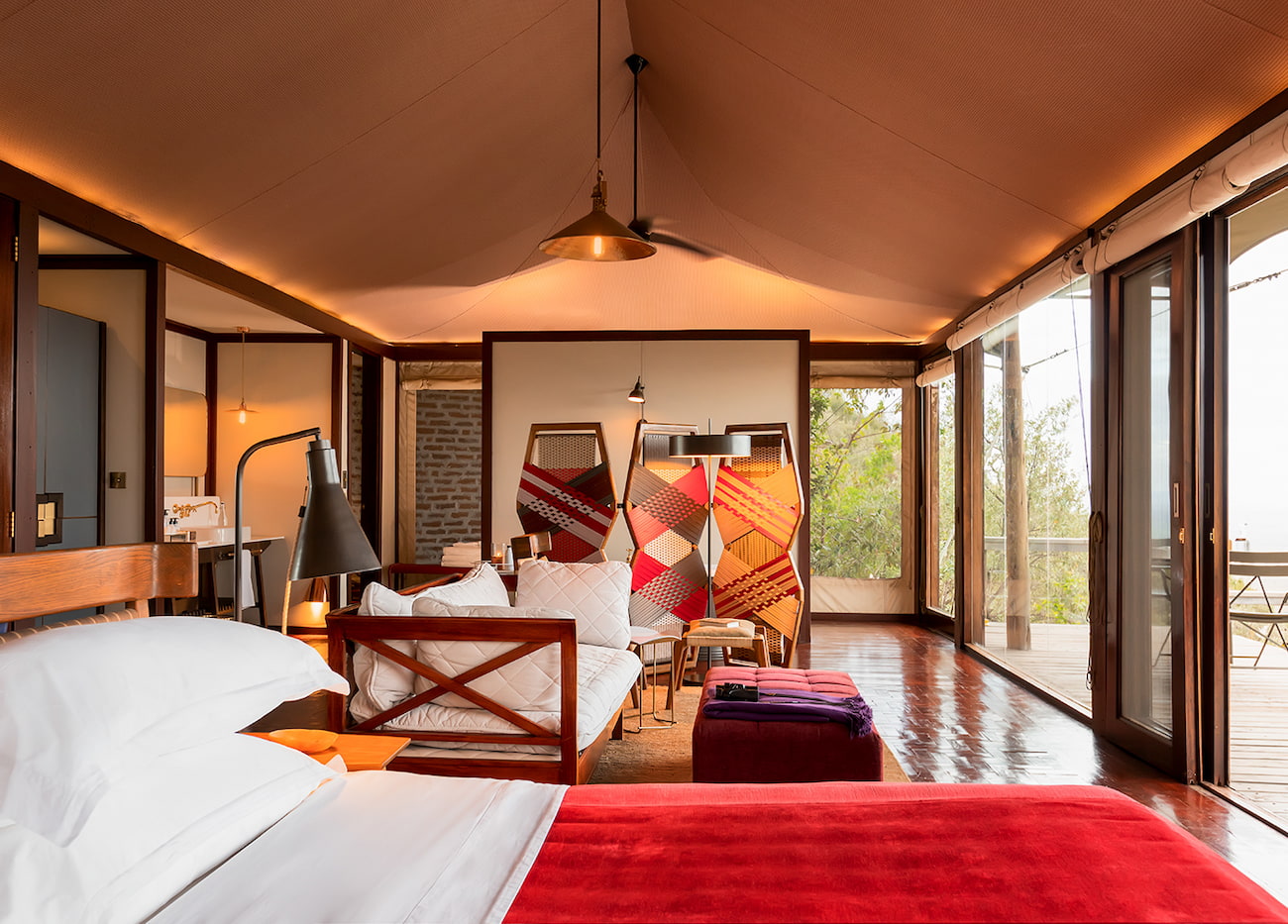 Angama Mara tented suite