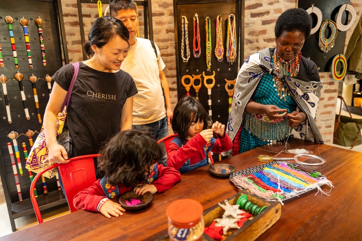 Every bead you buy helps the Beaded Mamas turn creativity into opportunity
