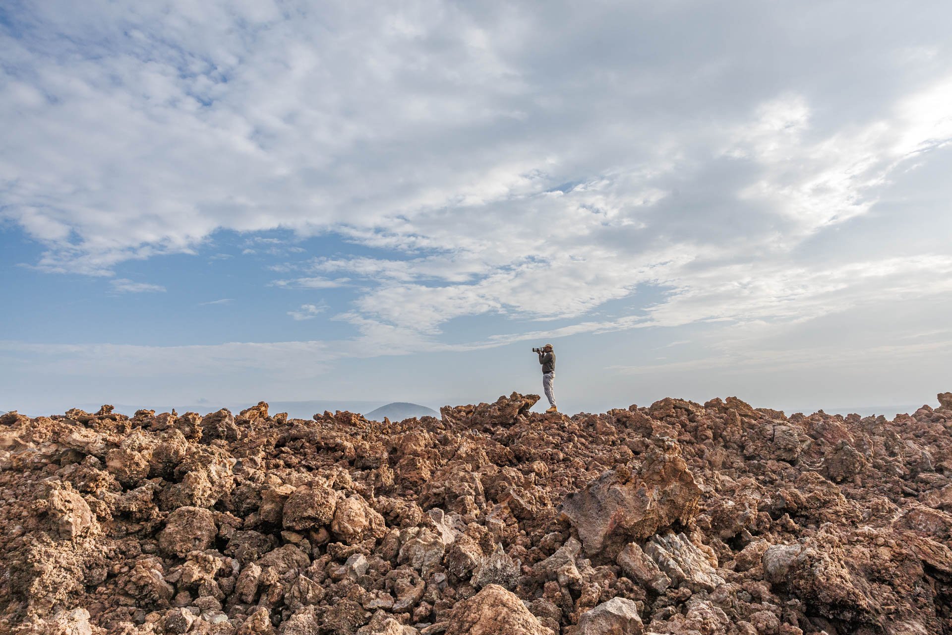 Where the landscape is as dramatic as the viewfinder’s gaze