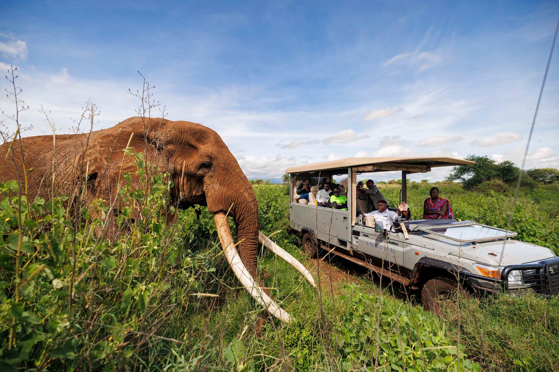 John and the Guides worked together to give guests the Craig experience