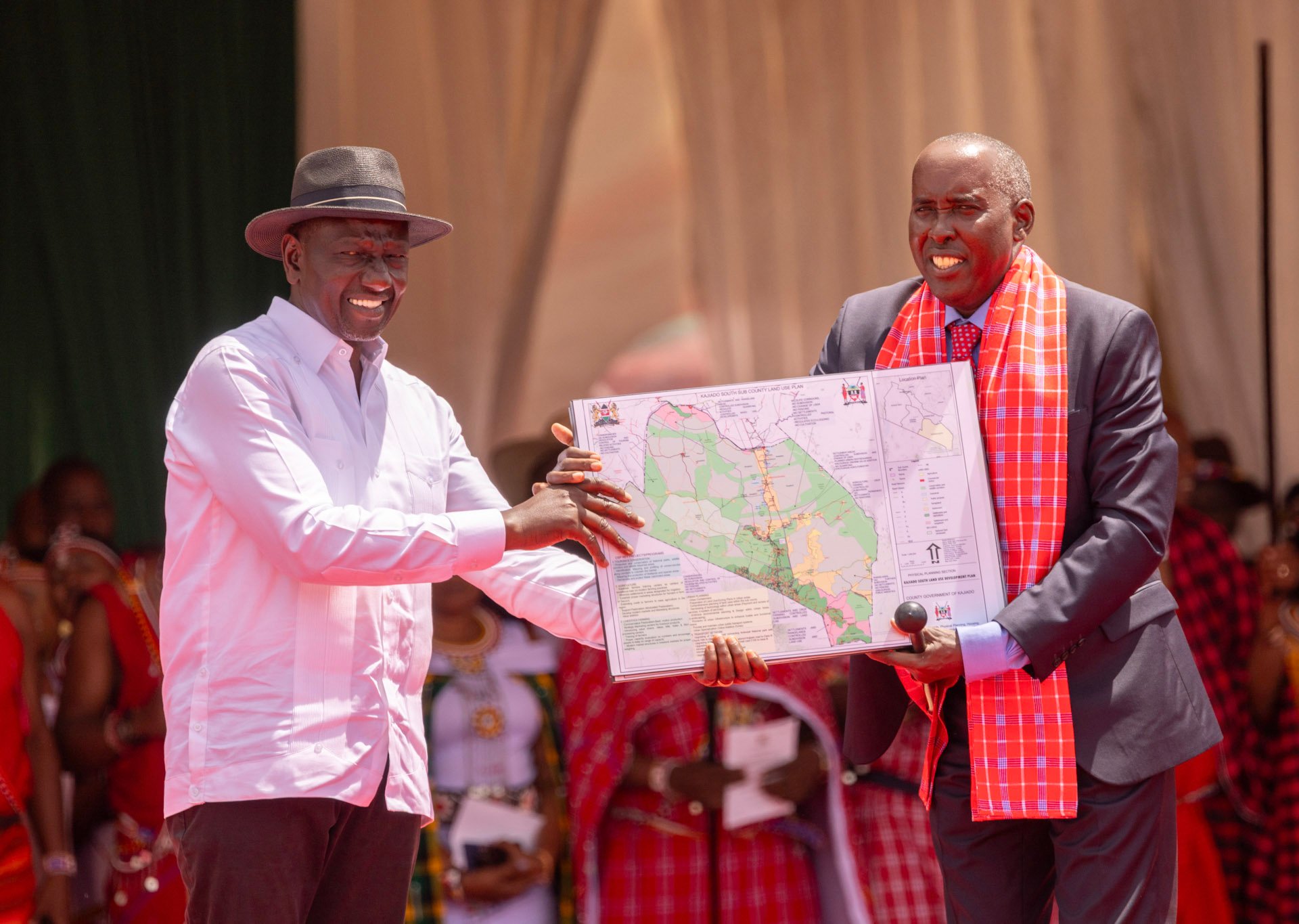 ...with the Kenya Wildlife Service maintaining specific responsibilities