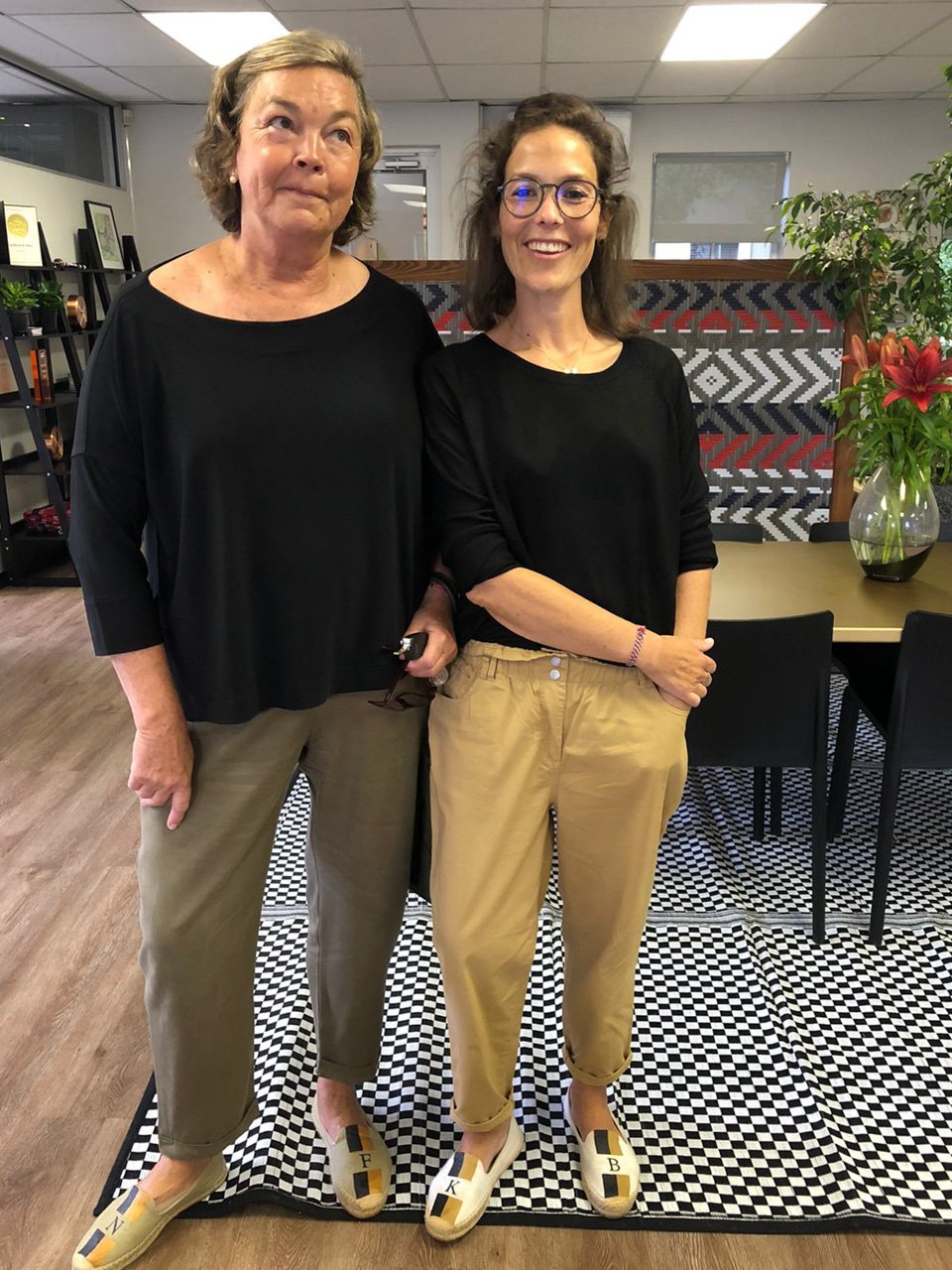 Nicky and Kate, next level twinning