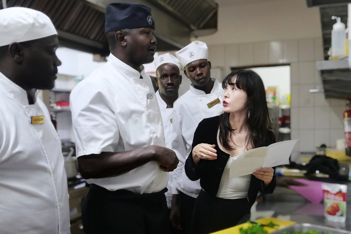 ...Chef Joseph and his team — hungry to learn more