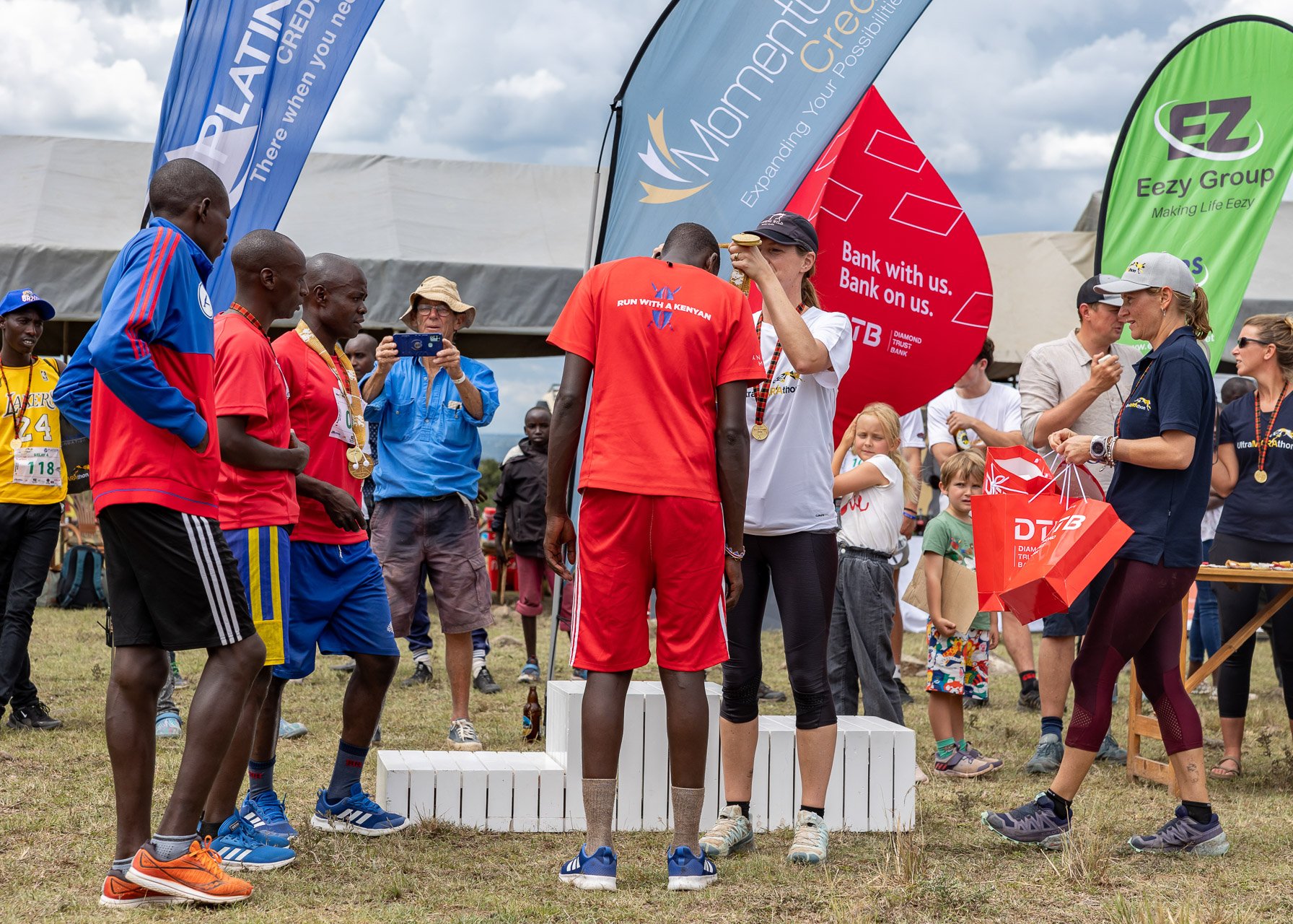 Angama Running Club placing in third, but first in our hearts

