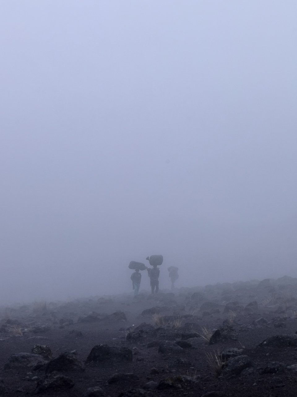 Climbing into the clouds 