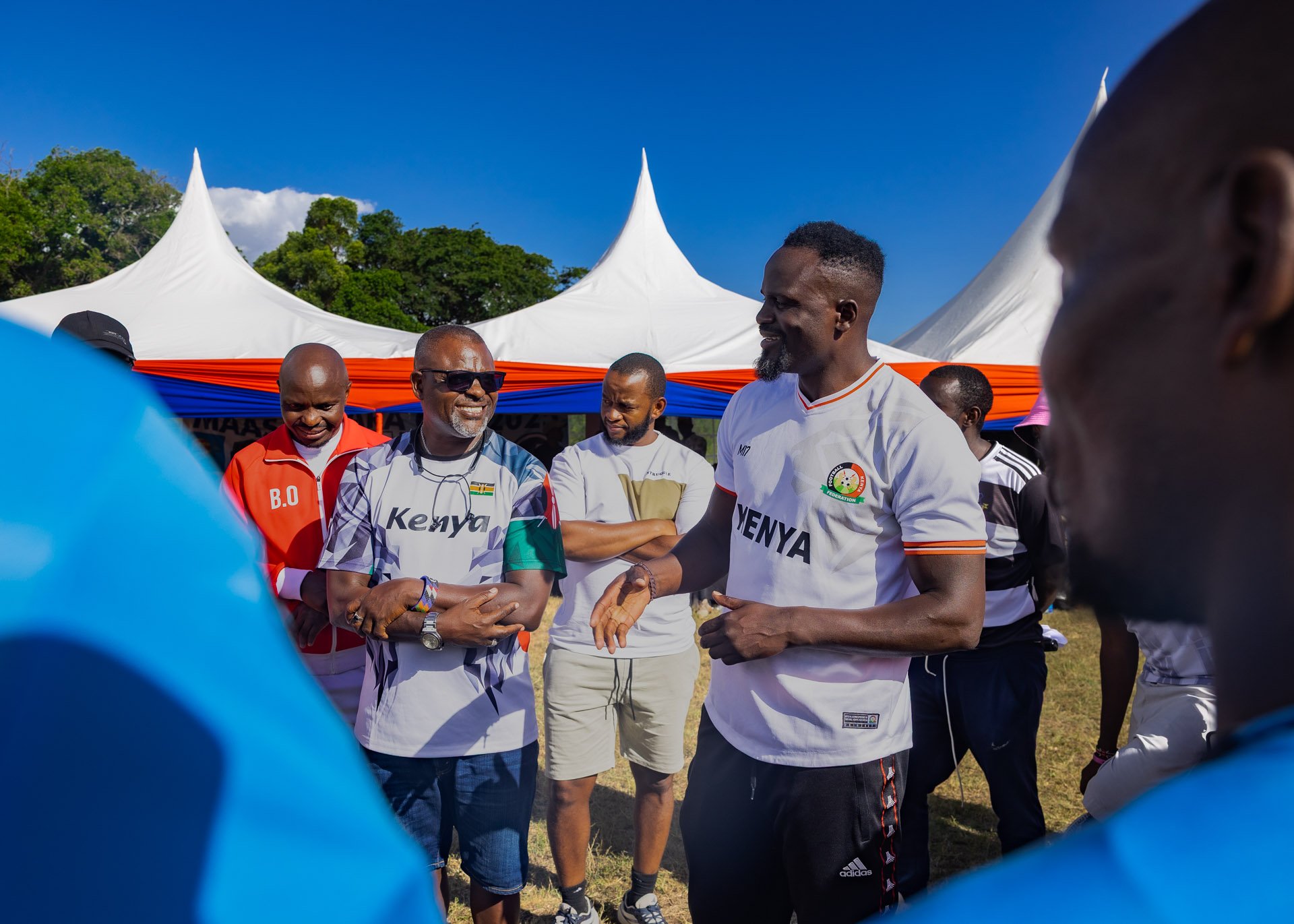 Football royalty, Donald Mariga and Ghost Mulee brought star power and spirit 