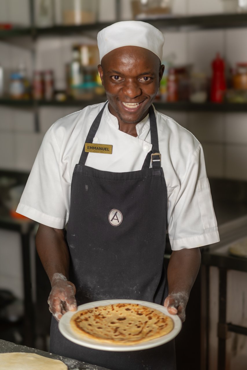 The most popular man in the kitchen, Emmanuel