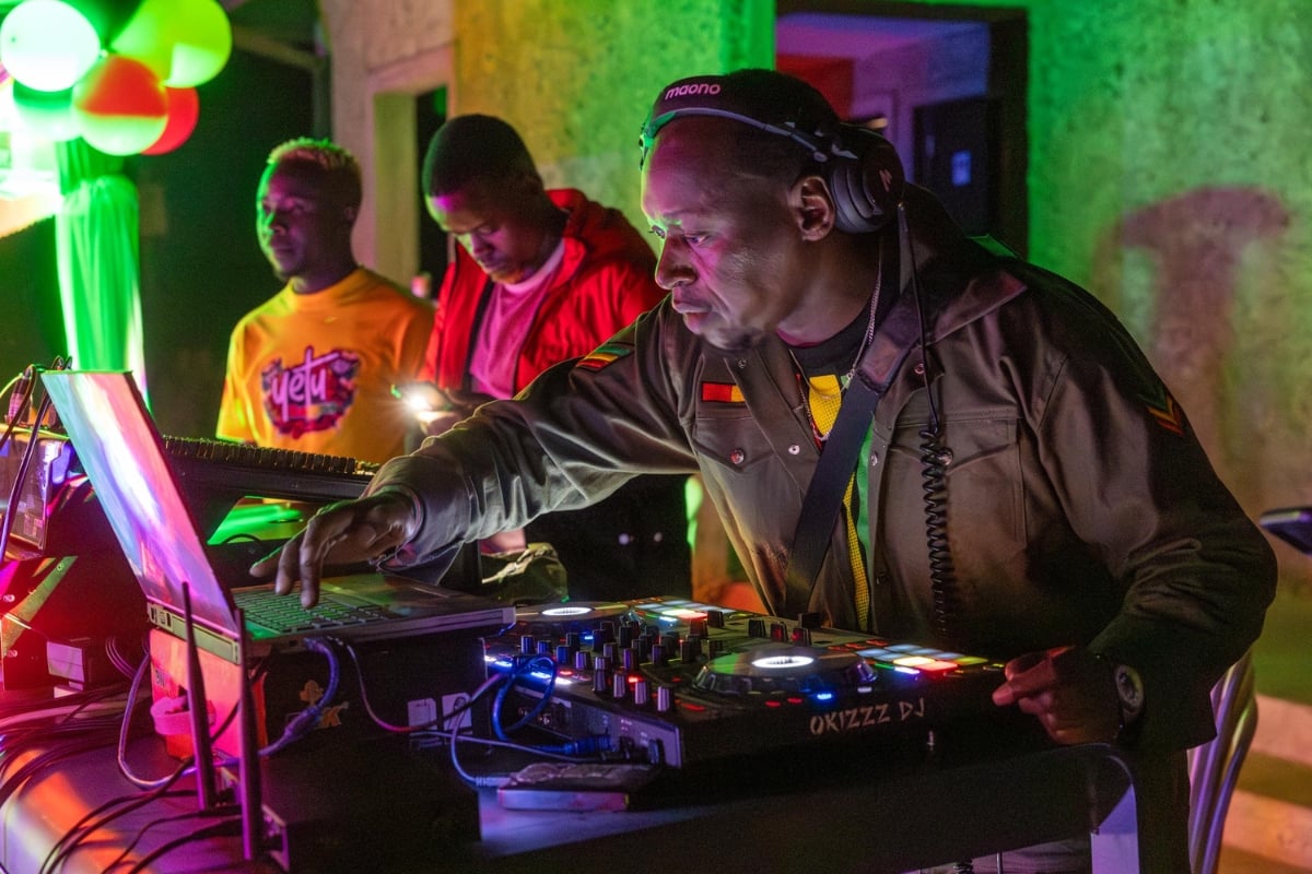 Above: DJ Randy AKA GM Collins 