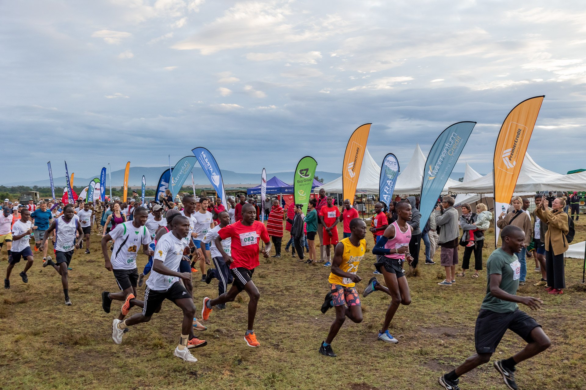 Kenyan runners ease into the lead, backed by a rich running culture