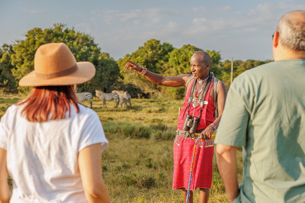 Walking safaris offer a deeper understanding of the land and Maasai culture