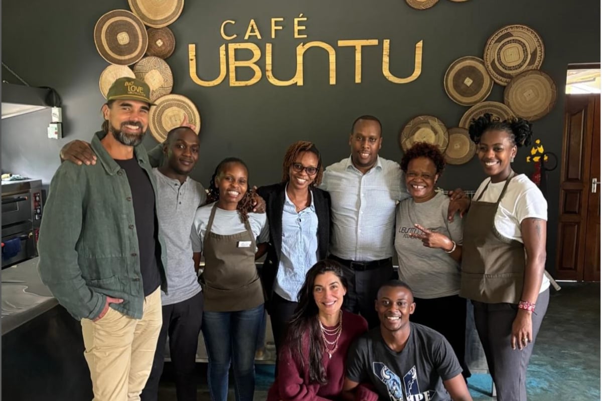 The warm hearts of the Ubuntu Café team makes everyone feel at home
