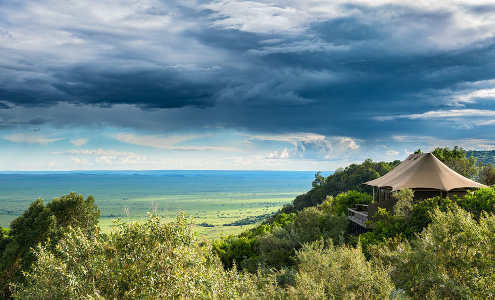 The sky becomes an ever-changing canvas that you can watch from your personal viewing deck