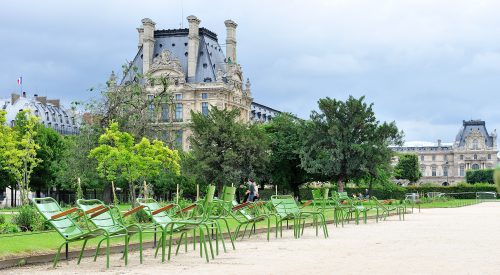 Fermob in the Luxembourg Gardens of Paris