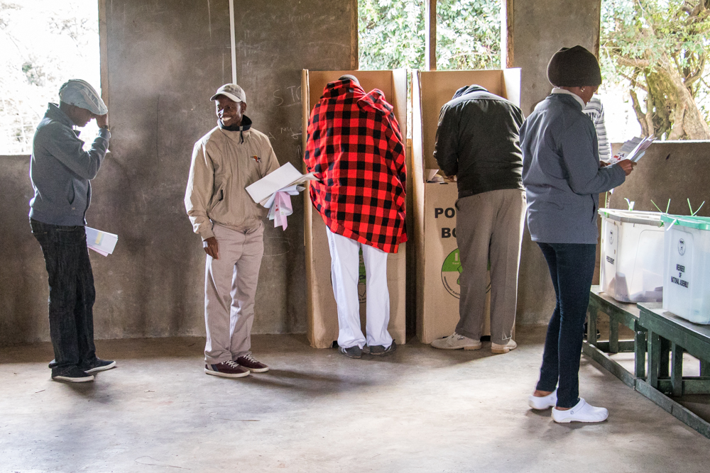 A well run voting station