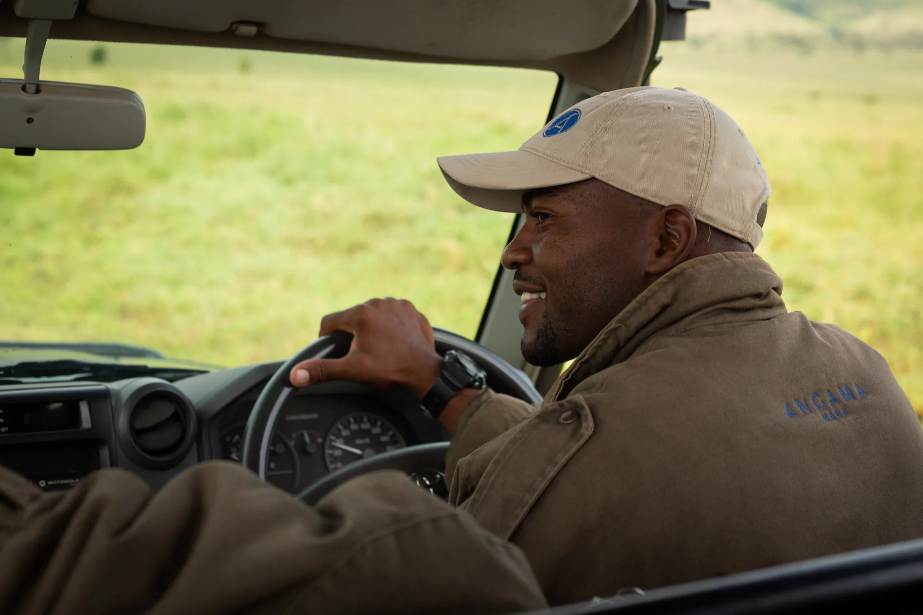 Guide driving in Mara