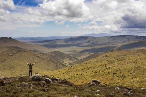 Tyler Davis loving life in the Aberdares