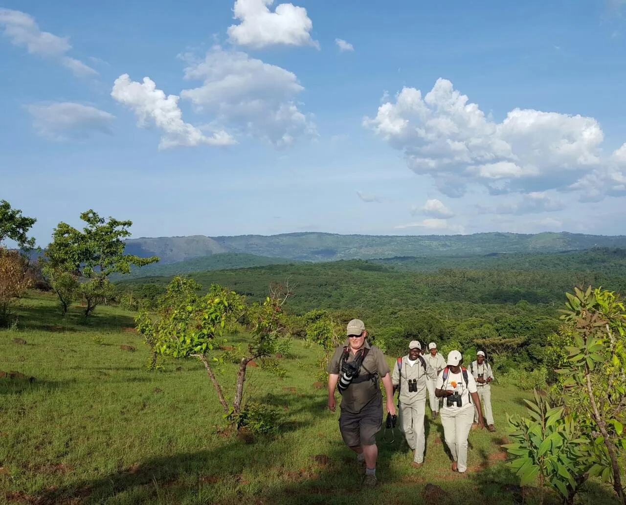 Adam Kennedy in Kakamega Forest