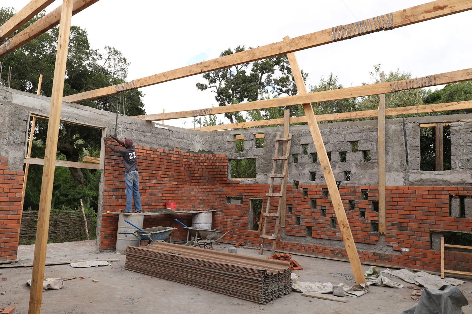 Chapel-build in progress