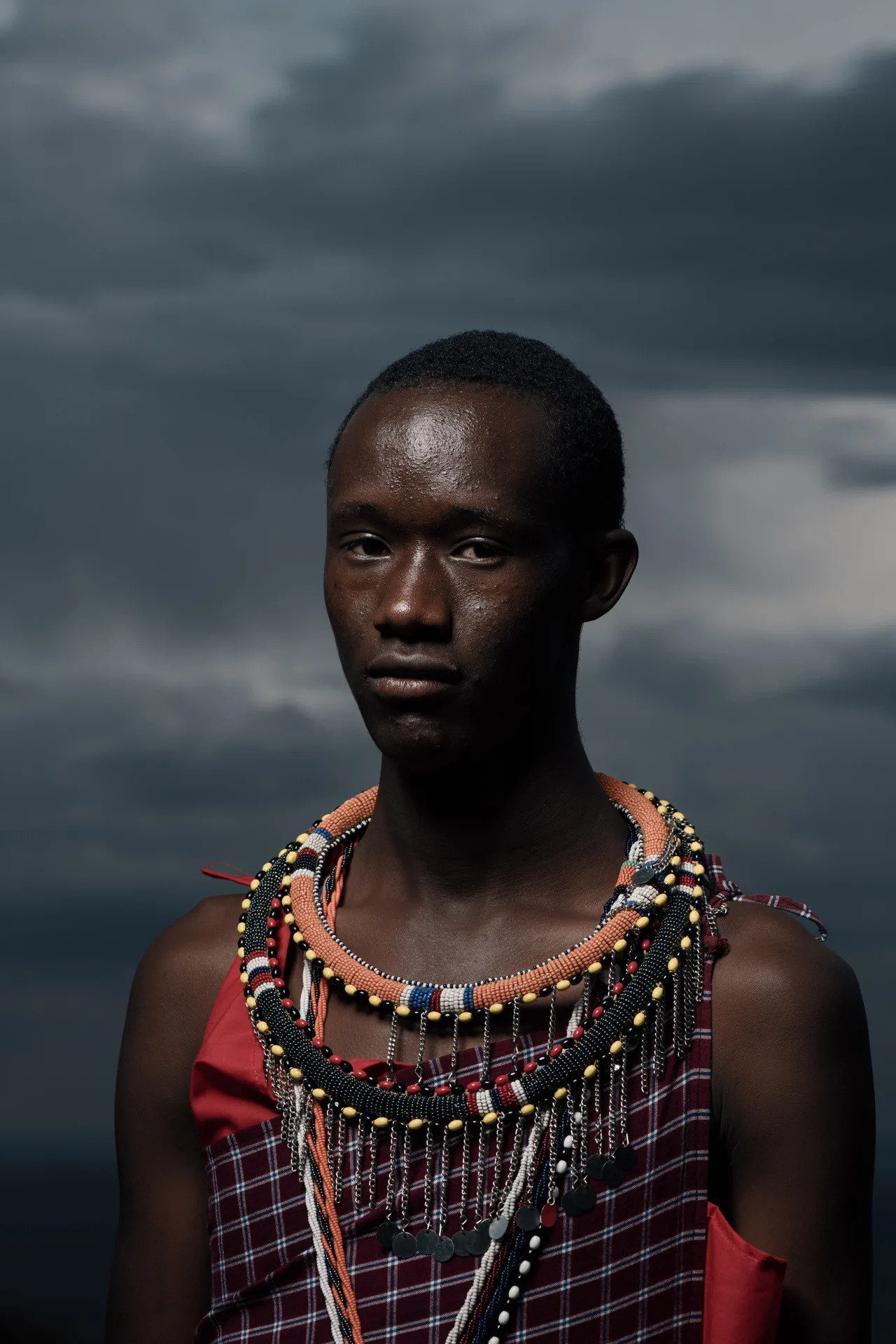 Maasai warrior portrait