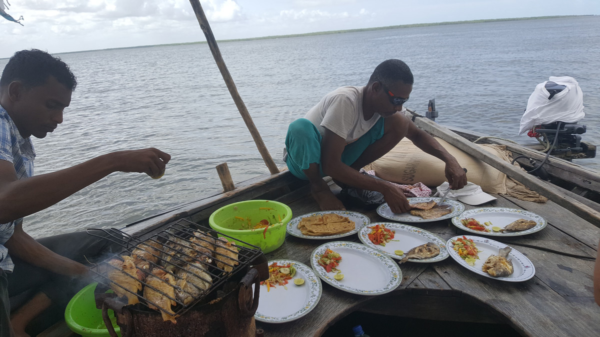 Seafood on Dhow