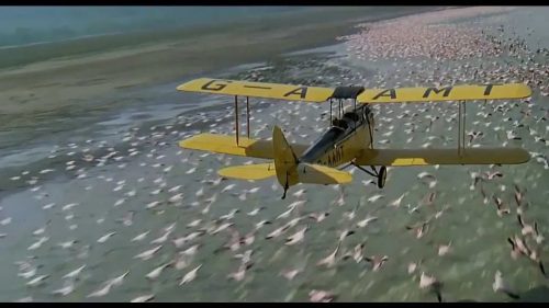 G-AAMY plane as filmed in the movie Out of Africa