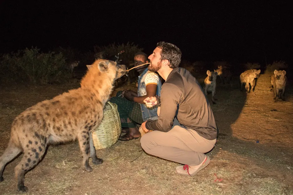 The Hyena Man in Harar